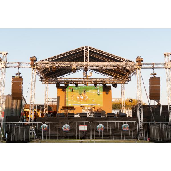 Advertising Screen Fixed/Rental Iron Box Outdoor LED Screen, High Refresh Rate LED Video Display Boards