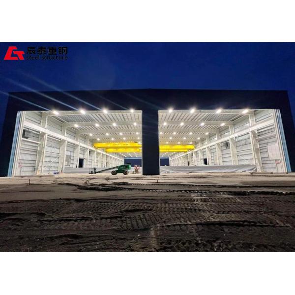 Prefabricated Building Construction Steel Structure Large Span Eco Friendly