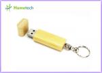 Keychain Wooden USB Flash Drive 64GB 32GB Pen Drive Pendrive Specialized Logo /