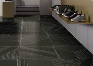 Best 1200 X 1200  Carpet Look Porcelain Tile / Wall Black Modern Carpet Tiles wholesale