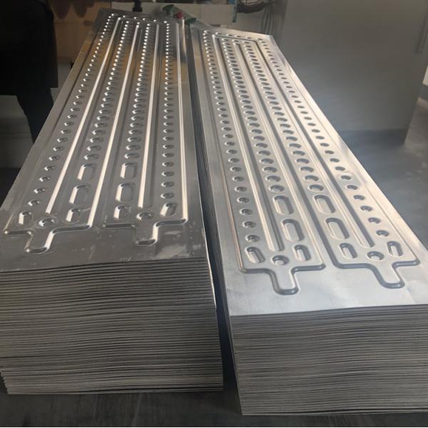 Cheap Brazing Alloy Aluminium Cold Plate H112 Temper 3000 Series for sale
