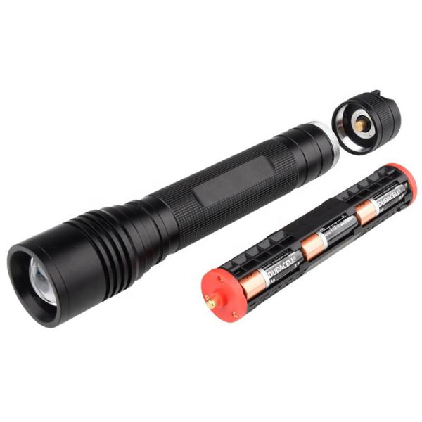 1000 lumens Brightness Zoomable led emergency flashlight, LED torch light for camping use