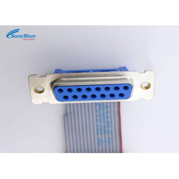 0.1 Meter Computer Ribbon Cable AMP215464 VGA D-Sub 9pin Male CD DVC HDD