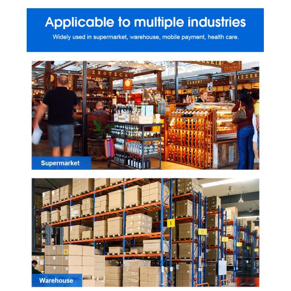 Handheld 1D Linear CCD Code Reader USB Wired Barcode Scanner DS5100C