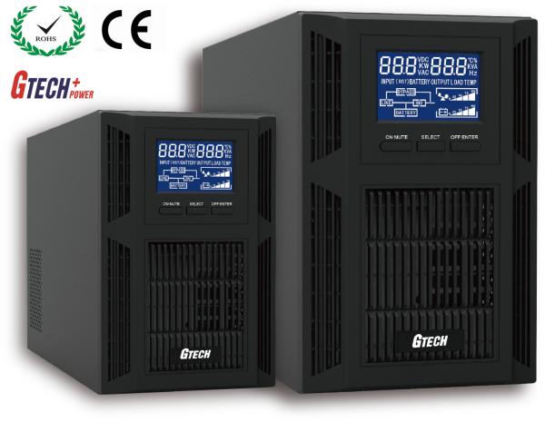 Cheap Online High Frequency Dual Conversion Ups Microprocessor Control 0.9 Output Power Factor for sale