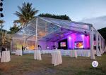 Party Marquee Clear Span Tent Aluminum Tent For Restaurant , Wedding European