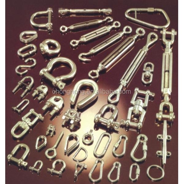 Silver Marine Quick Release Swivel Eye Snap Shackle for Smooth Lifting and Connecting