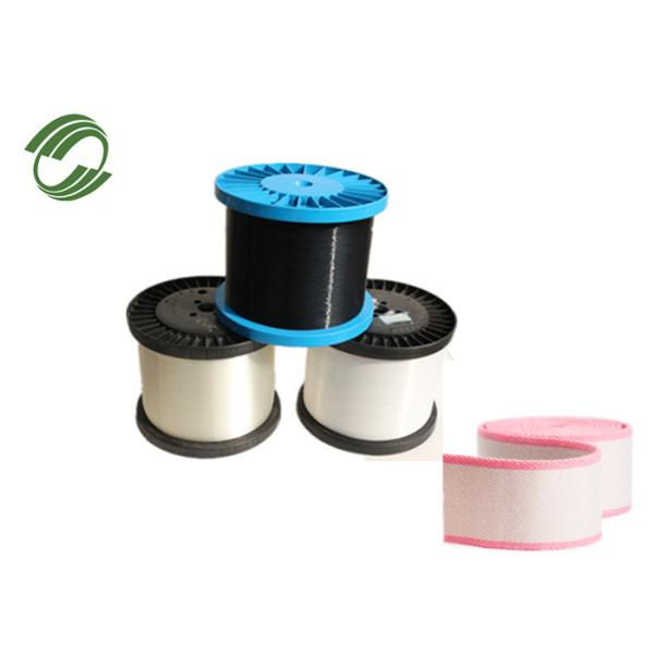 Polyester Webbing Invisible Monofilament Wear Resistant 10-25% Elongation