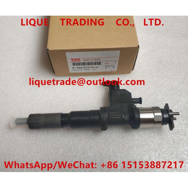 DENSO injector 095000-6654 , 095000-5504 for ISUZU 8-98030550-1 , 8980305501 , 98030550 , 8-98030550-0 , 8980305500