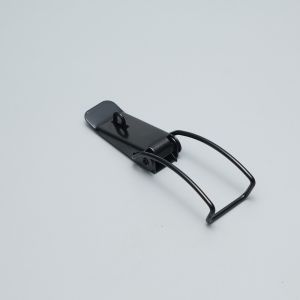 DK020G Black Spring Loaded Toggle Latch Zinc Plated