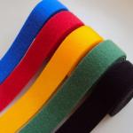 2 In 1 Colorful Back To Back Velcro Tape Hook And Loop Tape For Cables
