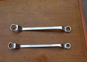 China Electric Double Offset Ring Spanner Wrench Carbon Steel For Tightening on sale