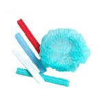 Double elastic string disposable mob cap or single elastic string disposable mob