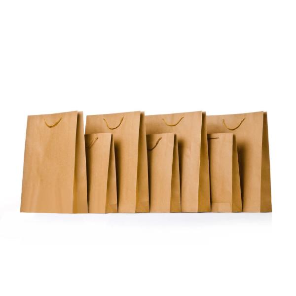 Custom Printing Kraft Paper Bag Glossy Lamination Matt Lamination