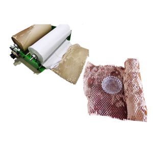 Customized 30m Honeycomb Paper Wrap Roll For Gift Packing