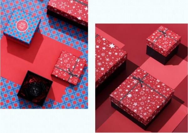 Custom Made Rigid Cardboard Black Paper Decorative Luxury Candle Boxes,luxury paper round tea package box bagease packag