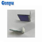 Custom STN Segmented LCD Display Blue Background White Digits For Mixer Machine