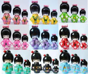 China wooden japanese nesting doll on sale