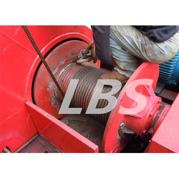 CCS Certifictaion 60KN Tower Crane Winch Tower With Alloy Steel Sleeve