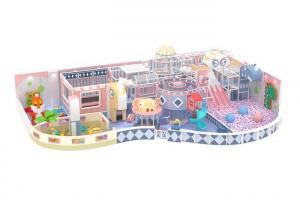 China Commercial Kids Fun Playground Indoor Soft Play Equipment With High Slide on sale