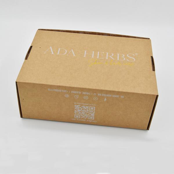 White Kraft Corrugated Mailer Boxes Artpaper Collapsible Shoe Box With Carry Handle