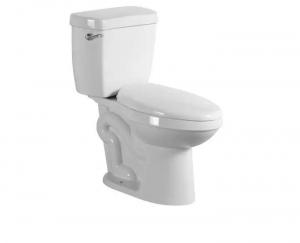 Best Floor Mounted Bathroom Sanitary Ware White 2 Piece Toilets Bowl wholesale