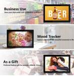 10.1" inch Digital Photo Frame with Wifi Touch Screen and Clock Function Private