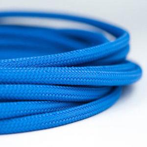 Best High Density PET Blue Braided Cable Protection Expandable Sleeving wholesale