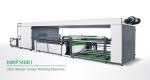 Automated Single Color Non Woven Screen Printing Machine / Roll To Roll Screen