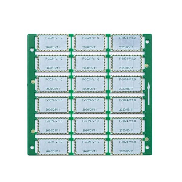 Cheap 4L Multilayer Printed Circuit Board Half Hole IPC Class 3 Prototype PCB fast fabrication for sale