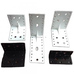 China Stainless Steel Carbon Steel Custom Stamping Decorative L Shape Metal Bracket Angle Corner Brackets on sale