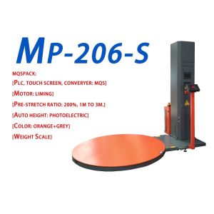 MQSPACK Semi-auto Stretch Pallet Wrapping Machine With Weighing Scale