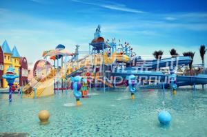 China Activities Large Aqua Playground Children Play Equipment Entertaining on sale