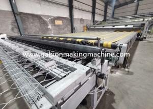 China PLC Control System Automatic Wrapped Edge Gabion Machine Edge Wrapping Machine Double Twist on sale