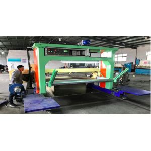 Long Sheet Sponge Polyurethane Foam Cutting Machine High Efficiency