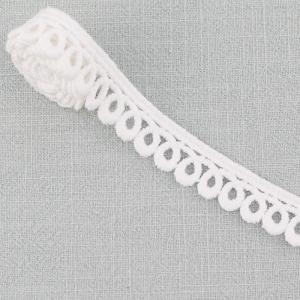 Best White Cotton Lace Trim Crocheted Water Soluble Ribbon For Women Garment Dress wholesale