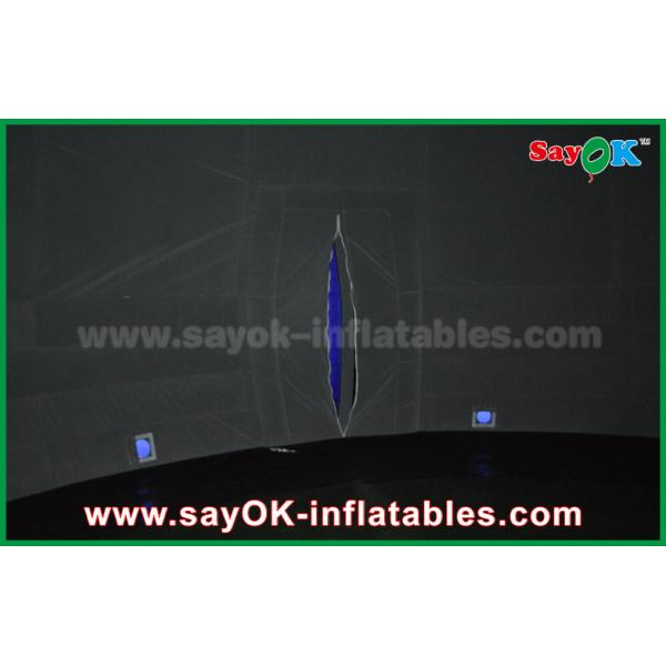 Blue 7m DIA Inflatable Planetarium Dome Durable Architecture Projection Tent