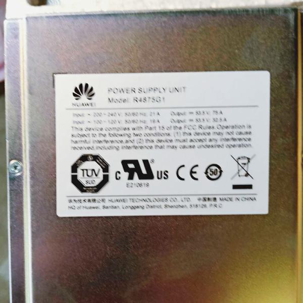 High Efficiency 1U 48V 4000W Huawei Rectifier Module R4875G1 R4875G R4875G5 R4875