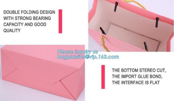 Factory Cheap Custom Cardboard Printing Promotional Merchandise Carrier Retail Rigid Paper Shopping Gift Bag packaging
