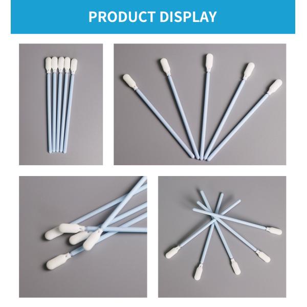 Blue Handle flexible head foam swab for cleaning electronics/TFT/PCB/Devices/Glass Surfaces/Optics/Lens