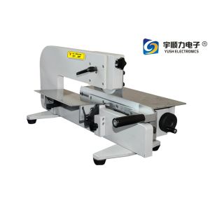 China Manual V Cutting Machine PCB Separation / Singulation with linear knife on sale