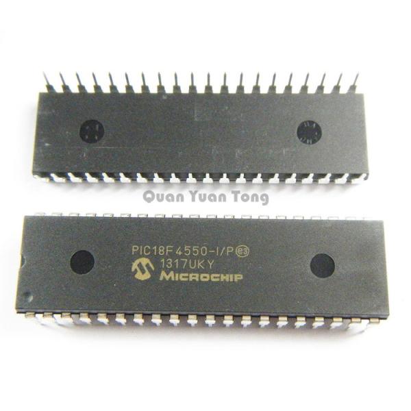 Cheap PIC18f4550 PIC18F4550-I/P DIP40 8-bit USB Microcontrollers Flash 32KB Original New IC Chip PIC 18f4550/2455/2550/4455 for sale