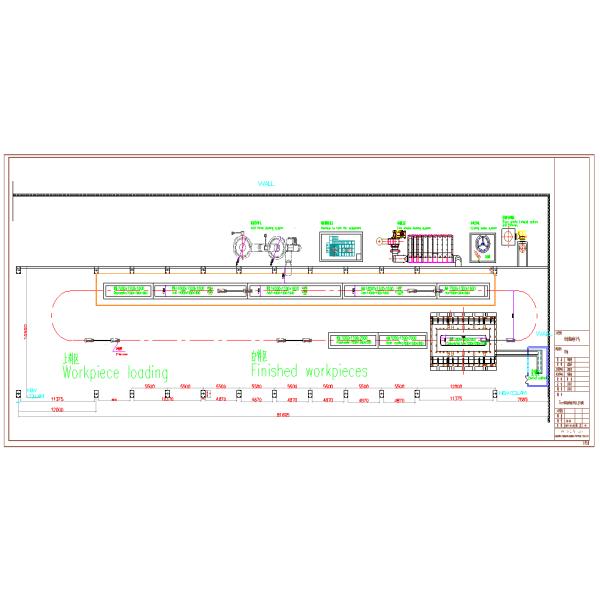 Durable Hot Dip Galvanizing Line 7.0x1.2x2.2m Zinc Tank With Environmental Protection System
