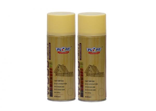 Cheap Decorative Wood Lacquer Aerosol Spray Paint Hard Wearing Liquid State For Wood for sale