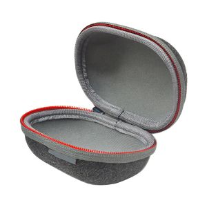 BBKE Luxury Single EVA Watch Case Zipper Closed Embossed Logo