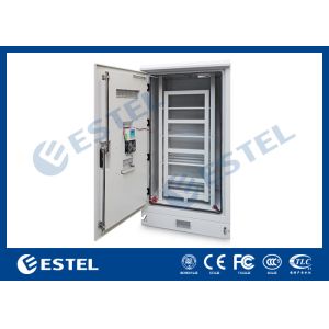 Best Dustproof Rainproof Outdoor Battery Cabinet , Outside Base Station Cabinet wholesale