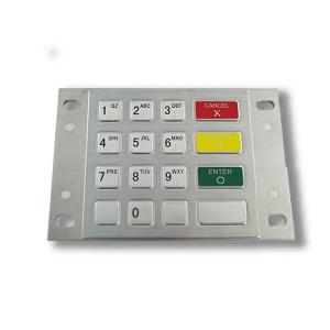 China IP65 Metal Keypad Vending Numeric Kiosk Keyboard 16 Keys 304 Stainless Steel on sale