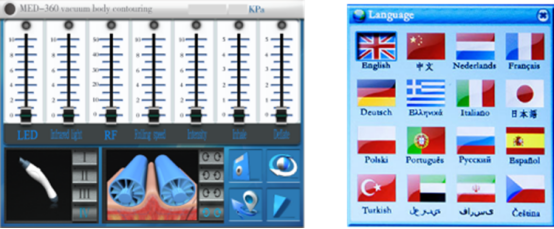 Portable 40000hz vacuum cavitation Machine Body Sculpting Cellulite Reduction Slimming