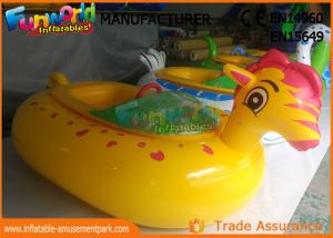 China Adult Electric Inflatable Boat Toys , Animal Shape Motorized Inflatable Bumper Boats on sale