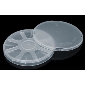 Polypropylene 4" 104mm Single Wafer Shipping Containers Box